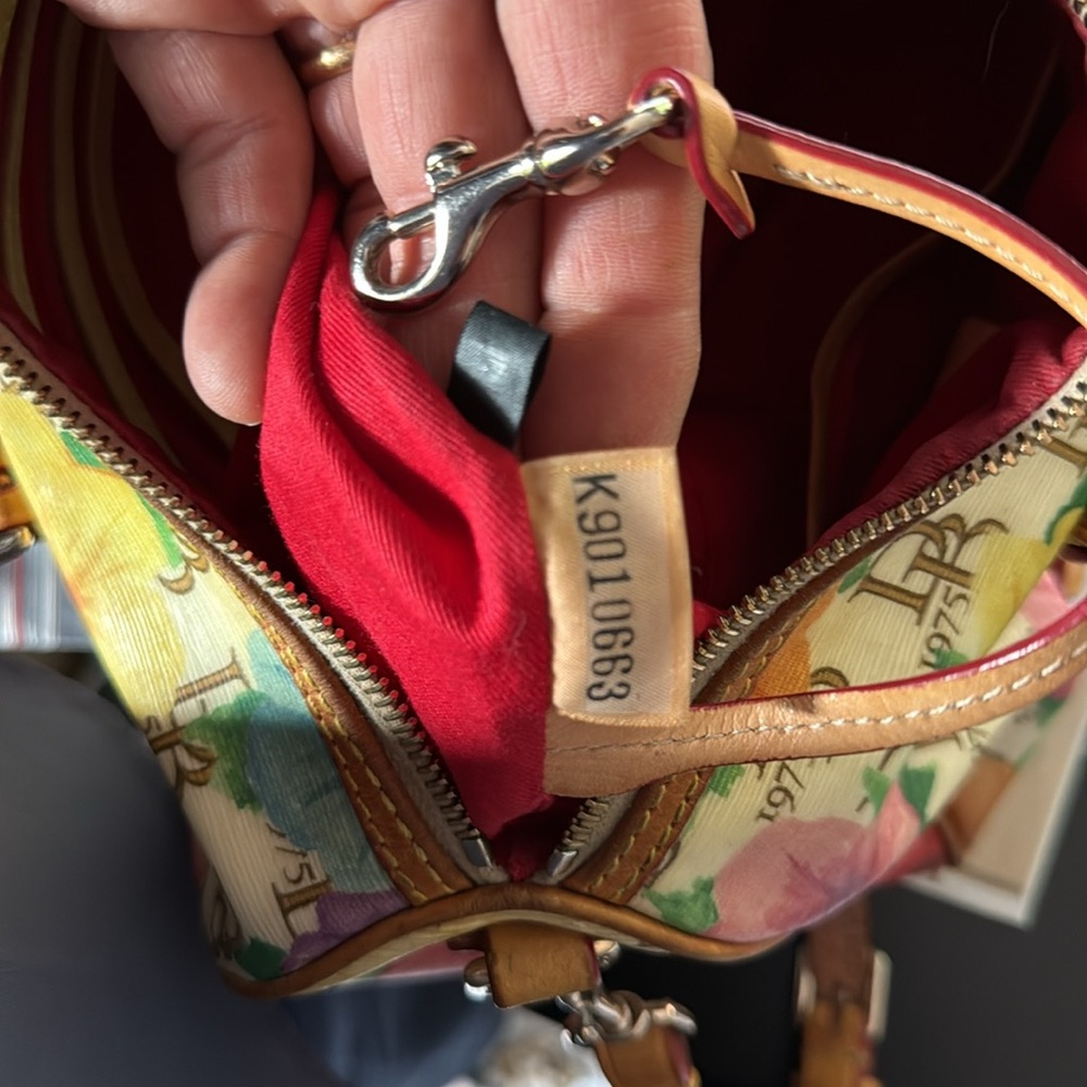 Dooney & Bourke Floral Satchel Bag in Multicolor - Picture 11 of 14